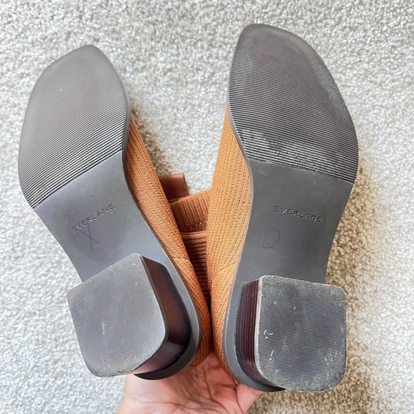 Everlane Glove Ribbed Knit Boot Toffee 8.5 - Picture 4 of 6